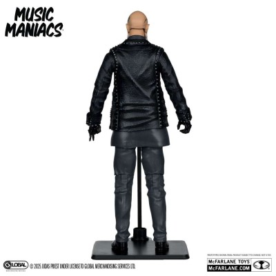 MC FARLANE MUSIC MANIACS SERIES ROB HALFORD OF JUDAS PRIEST PVC ACTION FIGURE