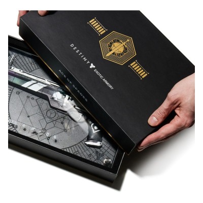 DESTINY EXOTIC ARMORY ACE OF SPADES ORNAMENTO REPLICA 30CM NUMSKULL
