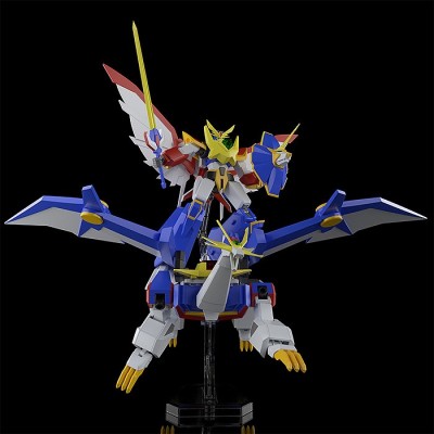GOOD SMILE COMPANY MATCHLESS RAIJIN-OH BAKURYU-OH MODEROID RERELEASE PVC MODEL KIT