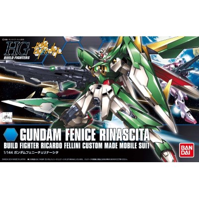 BANDAI HIGH GRADE HGBF GUNDAM FENICE RINASCITA MODEL KIT ACTION FIGURE