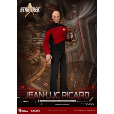 BEAST KINGDOM STAR TREK VII GENERATIONS JEAN-LUC PICARD 20CM PVC ACTION FIGURE