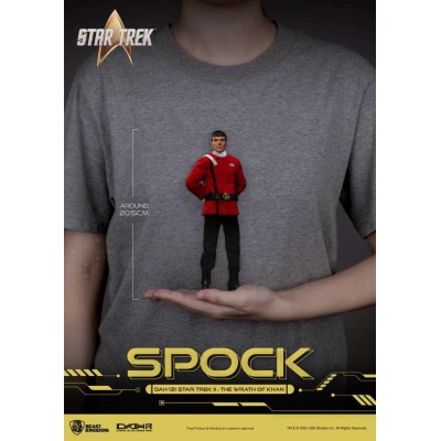 STAR TREK II THE WRATH OF KHAN SPOCK ACTION FIGURE BEAST KINGDOM
