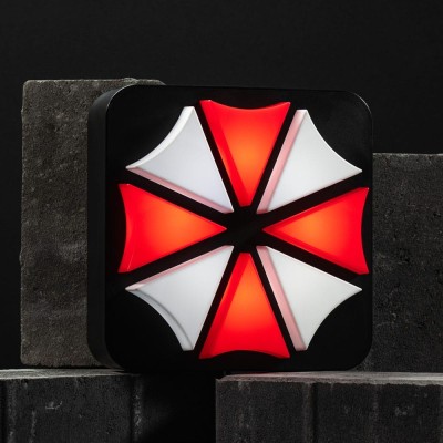 NUMSKULL RESIDENT EVIL UMBRELLA CORPORATION LOGO 3D LAMP