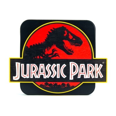 JURASSIC PARK LOGO 3D LAMPADA NUMSKULL