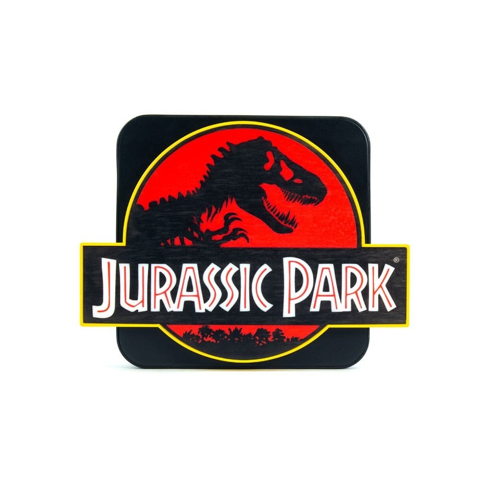 JURASSIC PARK LOGO 3D LAMPADA NUMSKULL