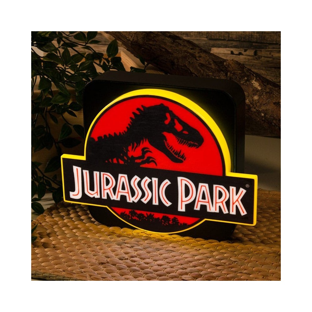 JURASSIC PARK LOGO 3D LAMPADA NUMSKULL