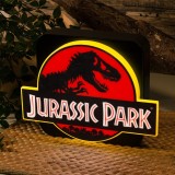 JURASSIC PARK LOGO 3D LAMPADA NUMSKULL
