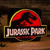JURASSIC PARK LOGO 3D LAMPADA NUMSKULL