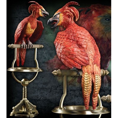 NOBLE COLLECTIONS HARRY POTTER FAWKES THE PHOENIX STATUE FIGURE