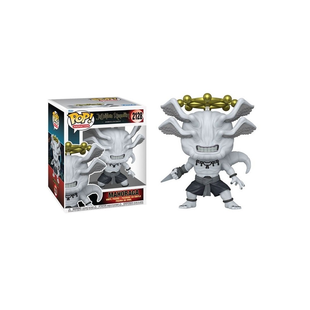FUNKO FUNKO POP! ANIMATION JUJUTSU KAISEN MAHORAGA BOBBLE HEAD PVC FIGURE