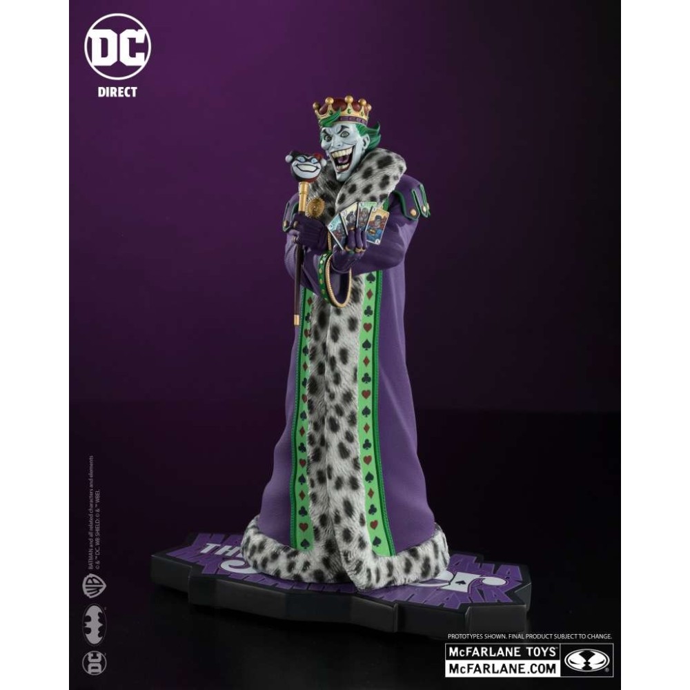 DC DIRECT JOKER PURPLE CRAZE BY ED MCGUINNESS STATUA FIGURE MC FARLANE