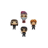 FUNKO POP! HARRY POTTER 4-PACK BOBBLE HEAD KNOCKER FIGURE FUNKO