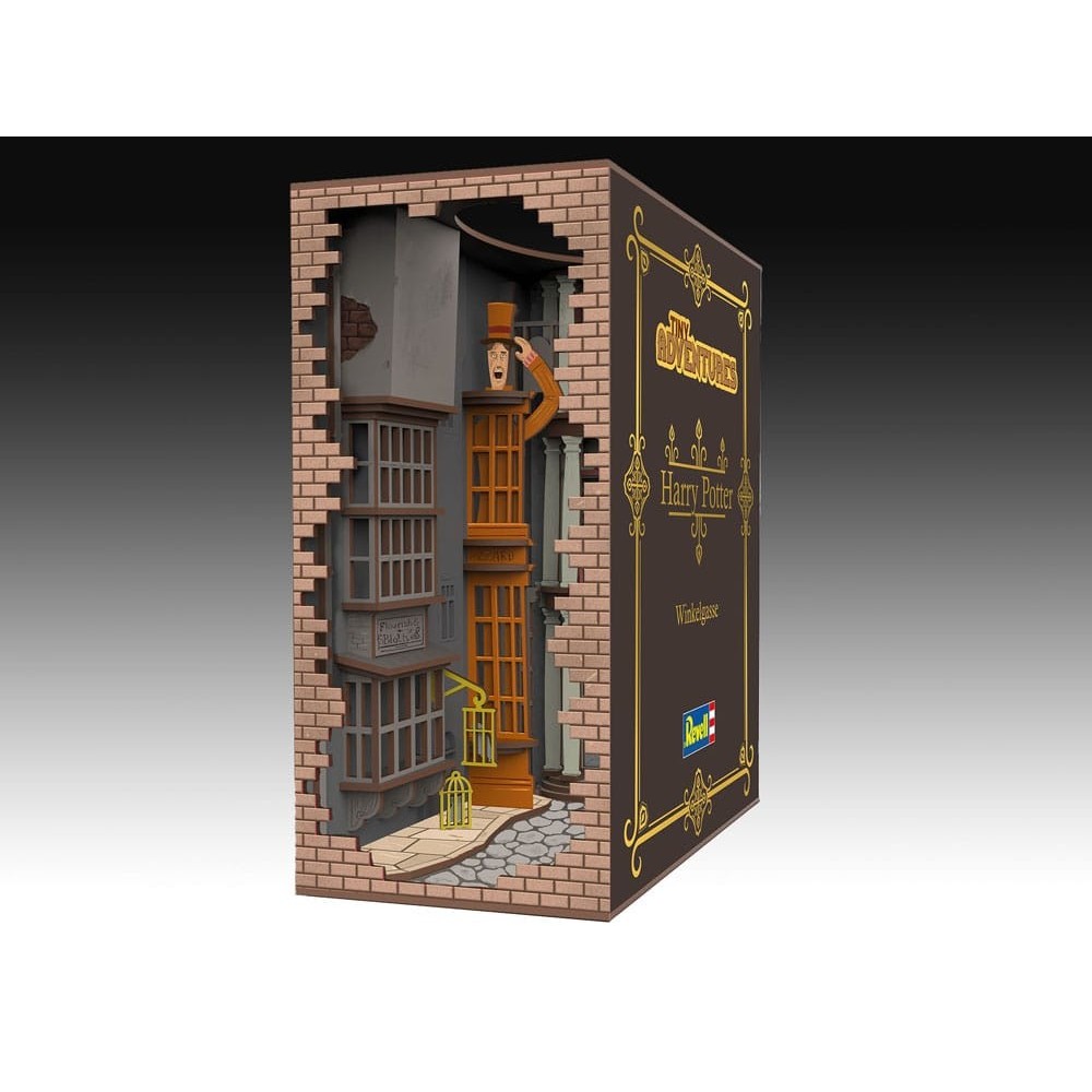 HARRY POTTER TINY ADVENTURES BOOK NOOK MINI DIORAMA DIAGON ALLEY REVELL