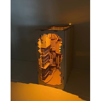 HARRY POTTER TINY ADVENTURES BOOK NOOK MINI DIORAMA DIAGON ALLEY REVELL