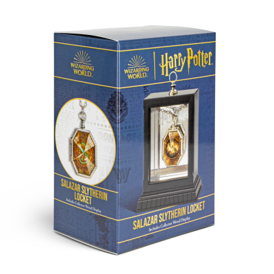 HARRY POTTER SALAZAR SLYTHERIN MEDAGLIONE (HORCRUX) REPLICA NOBLE COLLECTIONS