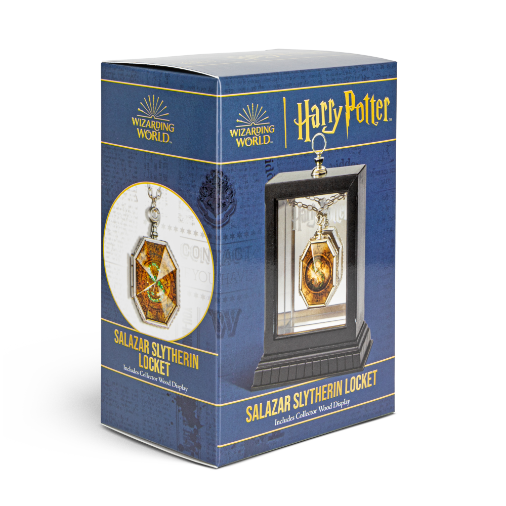 HARRY POTTER SALAZAR SLYTHERIN MEDAGLIONE (HORCRUX) REPLICA NOBLE COLLECTIONS
