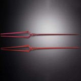 BANDAI NEON GENESIS EVANGELION METAL BUILD 3 SPEARS SET WITH ANOTHER COLOR