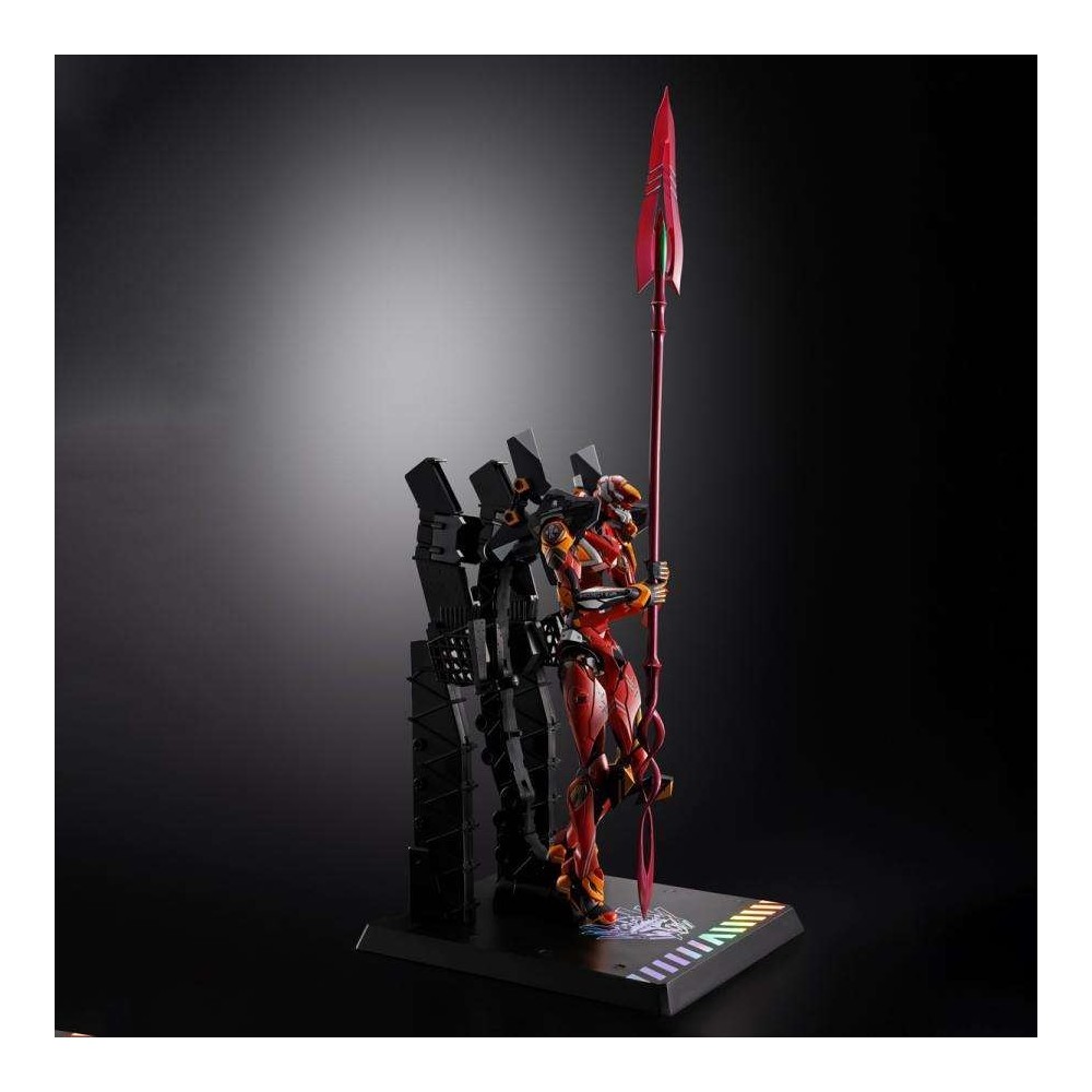 NEON GENESIS EVANGELION METAL BUILD EVA 02 SPEAR OF GAIUS ACTION FIGURE BANDAI