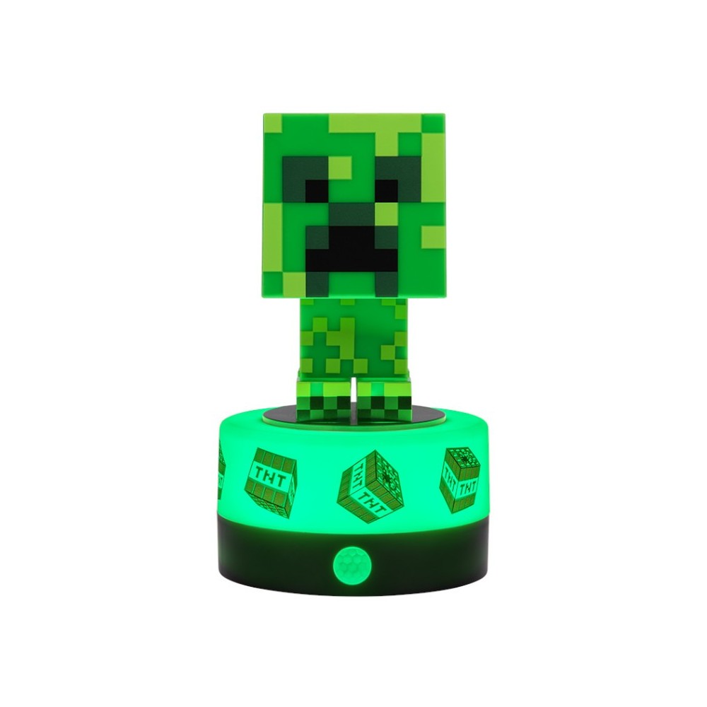 PALADONE PRODUCTS MINECRAFT CREEPER ICON ROOM GUARDS MOTION ACTIVATED LIGHT WITH SOUND