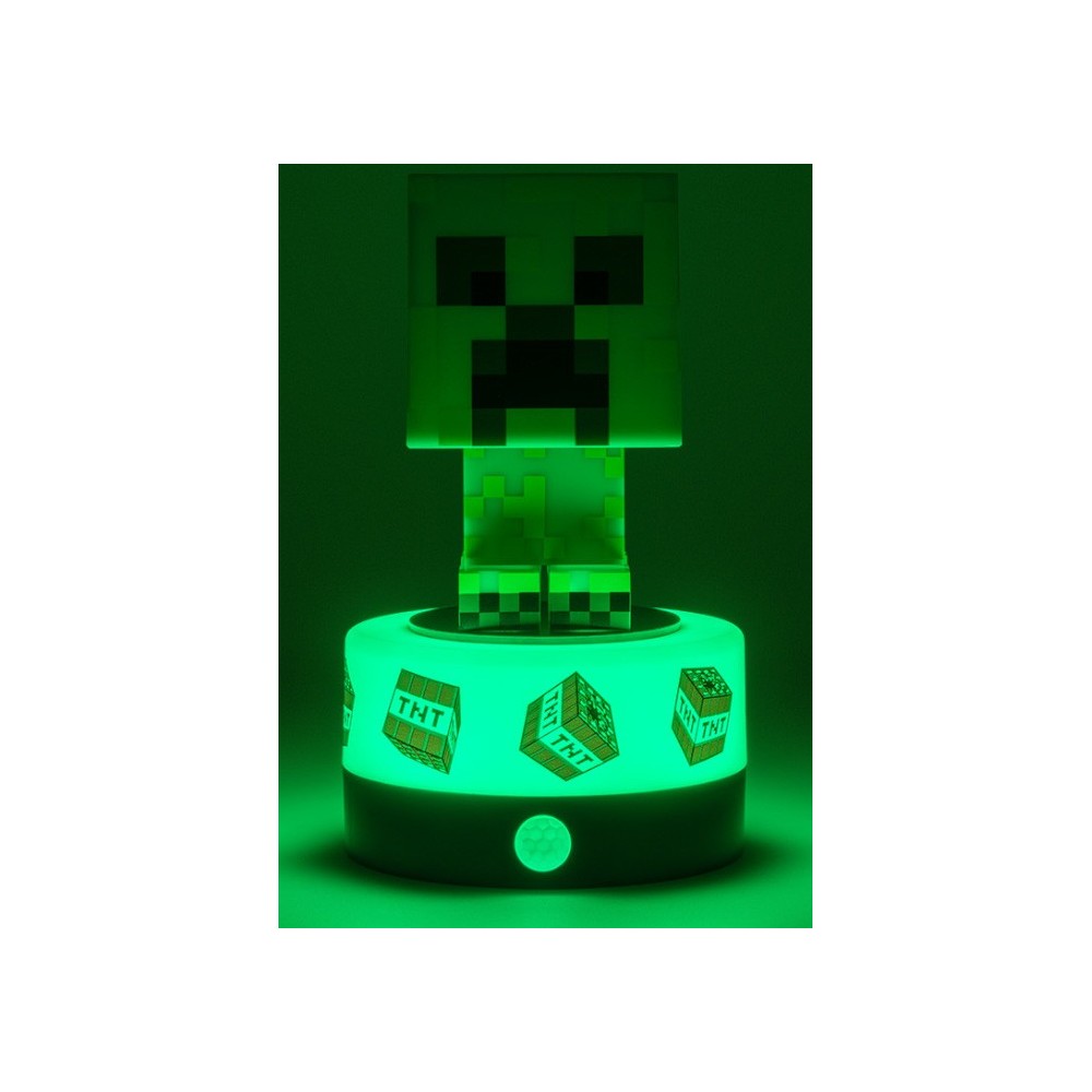 PALADONE PRODUCTS MINECRAFT CREEPER ICON ROOM GUARDS MOTION ACTIVATED LIGHT WITH SOUND