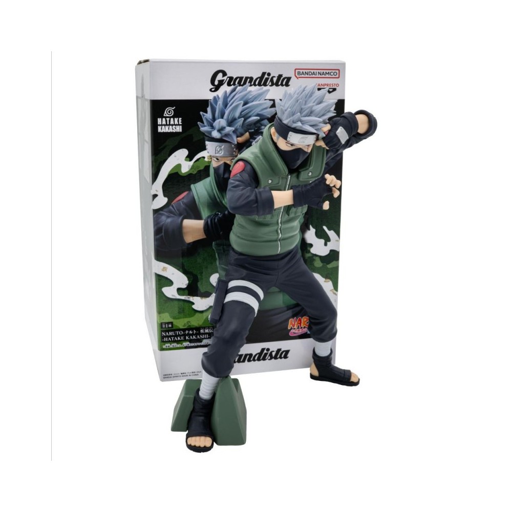 NARUTO SHIPPUDEN GRANDISTA KAKASHI HATAKE STATUA FIGURE BANPRESTO