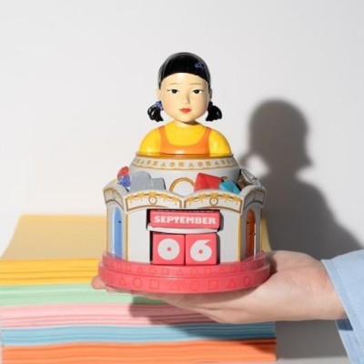 SQUID GAME CALENDARIO PERPETUO FIGURE GRUPO ERIK