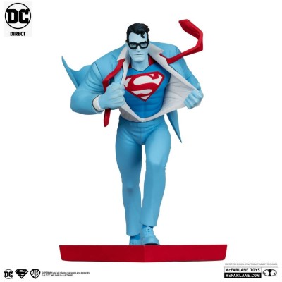 MC FARLANE DC DIRECT SUPERMAN RED AND BLUE BY CLAYTON HENRY RESIN STATUE FIGURE