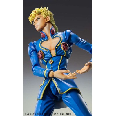 MEDICOS ENTERTAINMENT JOJO'S BIZARRE ADVENTURE CHOZOKADO GIORNO GIOVANNA SECOND PVC ACTION FIGURE