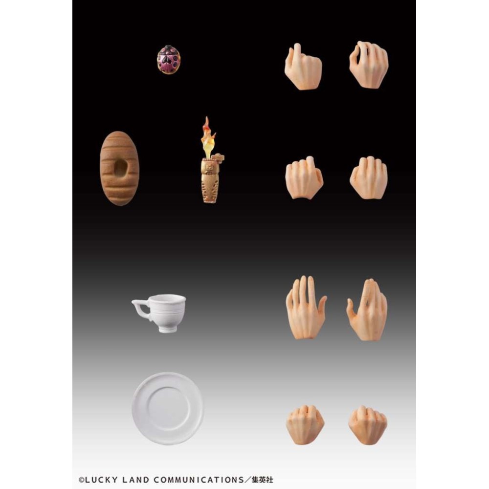 MEDICOS ENTERTAINMENT JOJO'S BIZARRE ADVENTURE CHOZOKADO GIORNO GIOVANNA SECOND PVC ACTION FIGURE