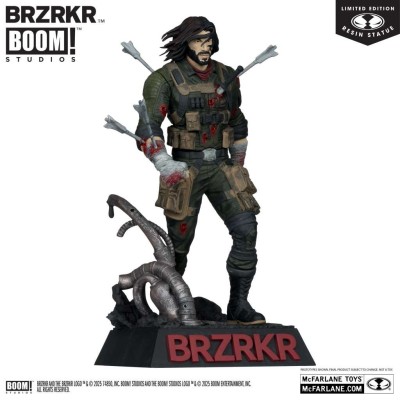 BRZRKR B STATUA IN RESINA FIGURE MC FARLANE