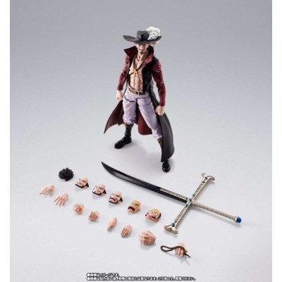 BANDAI ONE PIECE DRAKUL MIHAWK HAWKEYE VERSION S.H. FIGUARTS SERIES PVC ACTION FIGURE