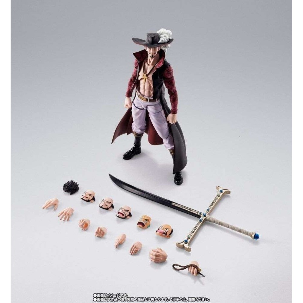 ONE PIECE DRAKUL MIHAWK HAWKEYE VER. S.H. FIGUARTS ACTION FIGURE BANDAI