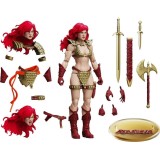 RED SONJA LIMITED GOLD AND RED EPIC H.A.C.K.S. ACTION FIGURE BOSS FIGHT STUDIO