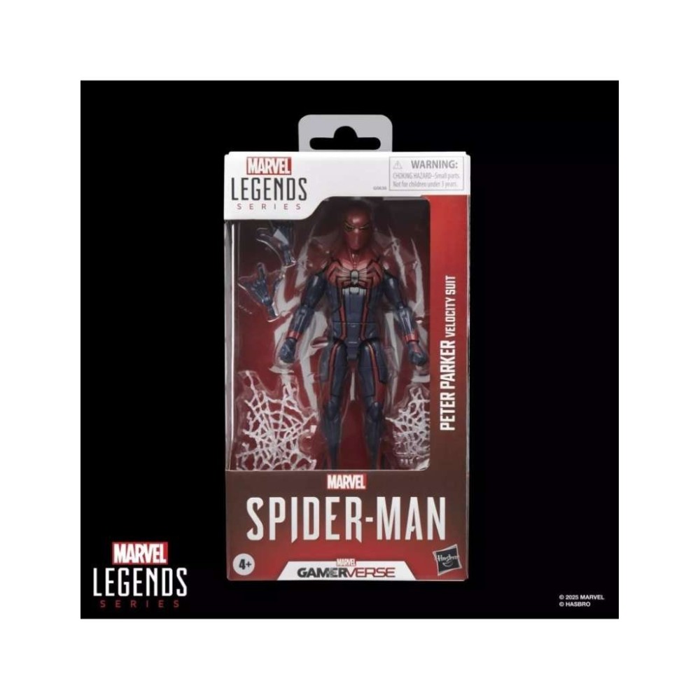 MARVEL LEGENDS GAMERVERSE SPIDER-MAN VELOCITY SUIT ACTION FIGURE HASBRO