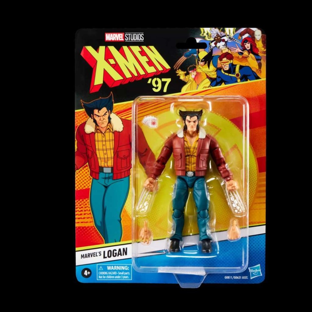 HASBRO MARVEL LEGENDS X-MEN 97 LOGAN PVC ACTION FIGURE