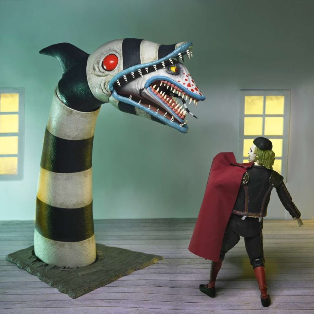 NECA BEETLEJUICE 2 ULTIMATE MATADOR BEETLEJUICE & SANDWORM 2-PACK ACTION FIGURES