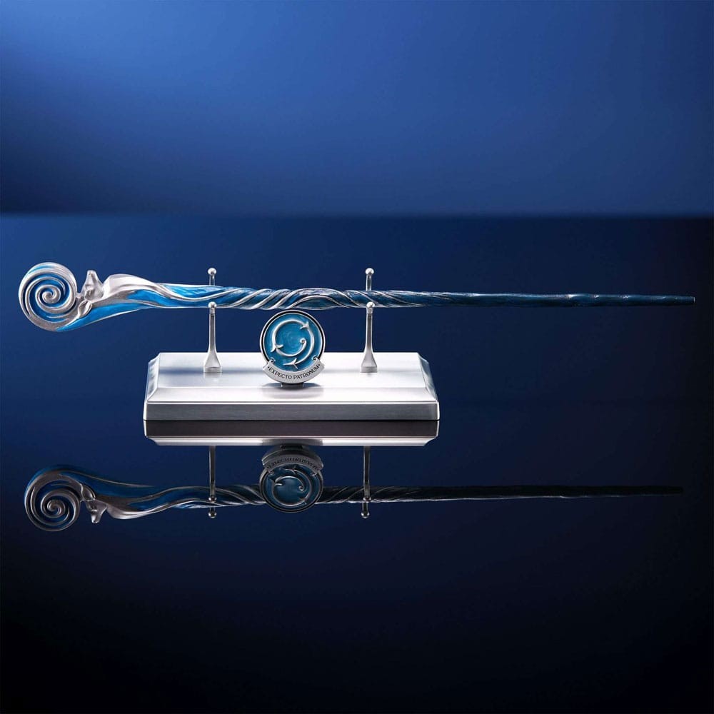 NOBLE COLLECTIONS HARRY POTTER CELEBRATION WAND PATRONUS CHARM REPLICA