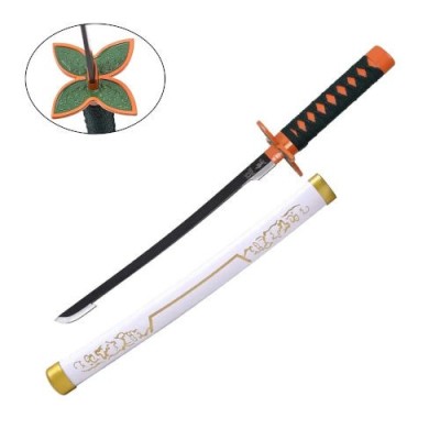 DEMON SLAYER SHINOBU KOCHO MINI KATANA IN BAMBOO REPLICA 45CM