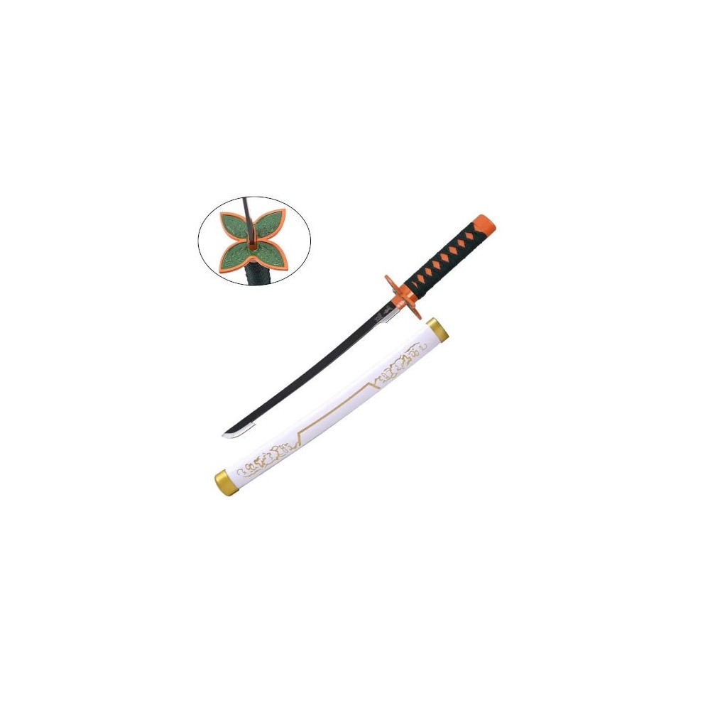 DEMON SLAYER SHINOBU KOCHO MINI KATANA IN BAMBOO REPLICA 45CM