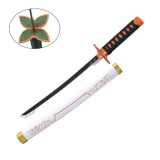 DEMON SLAYER SHINOBU KOCHO MINI BAMBOO KATANA REPLICA 45CM