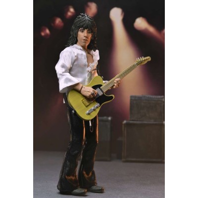 THE ROLLING STONES KEITH RICHARDS 1975 CLOTHED ACTION FIGURE NECA