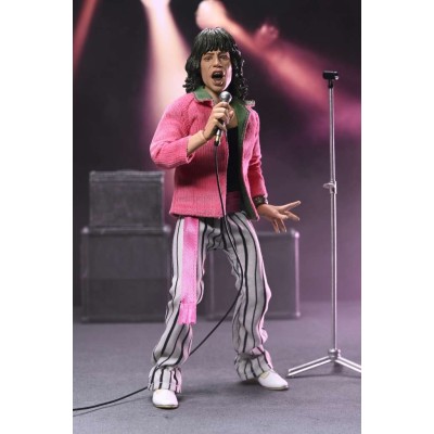 NECA THE ROLLING STONES MICK JAGGER 1975 CLOTHED VER. PVC ACTION FIGURE