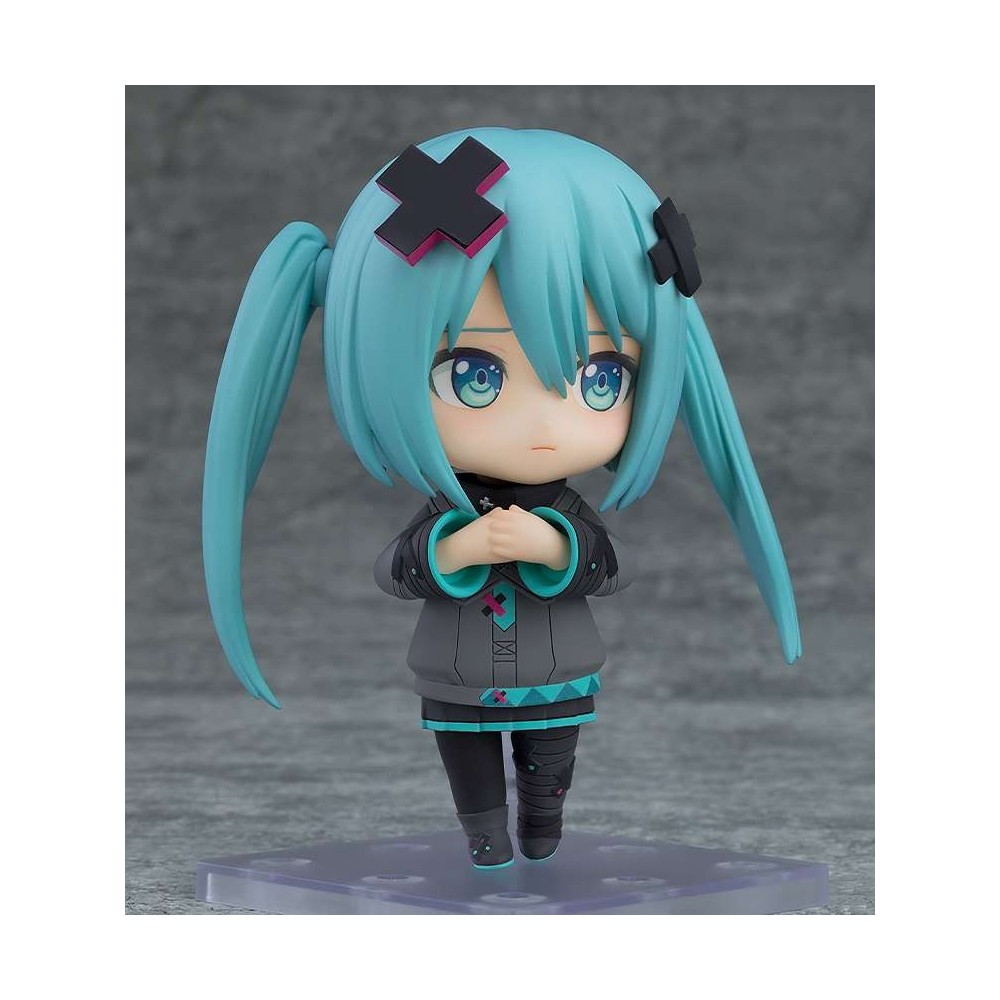 GOOD SMILE COMPANY HATSUNE MIKU SHUTTERED SEKAI VERSION NENDOROID PVC ACTION FIGURE