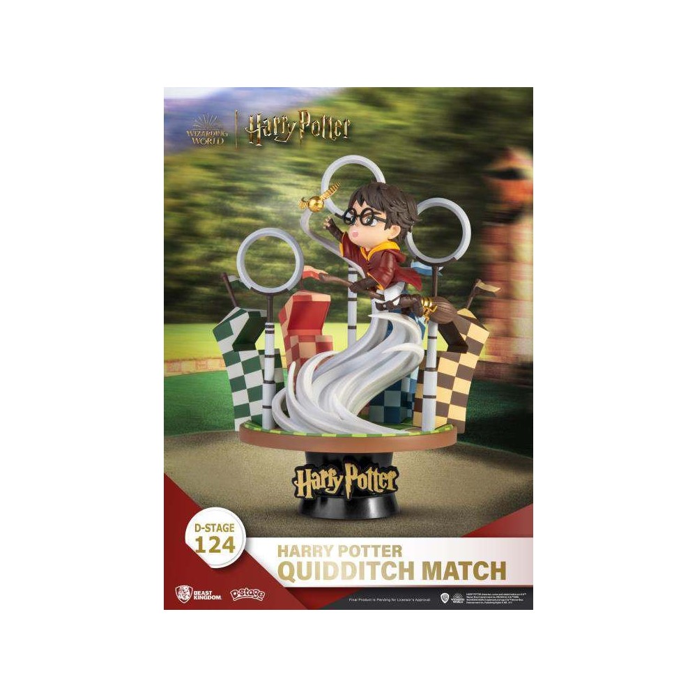 BEAST KINGDOM D-STAGE 124 HARRY POTTER QUIDDITCH MATCH DIORAMA STATUE FIGURE