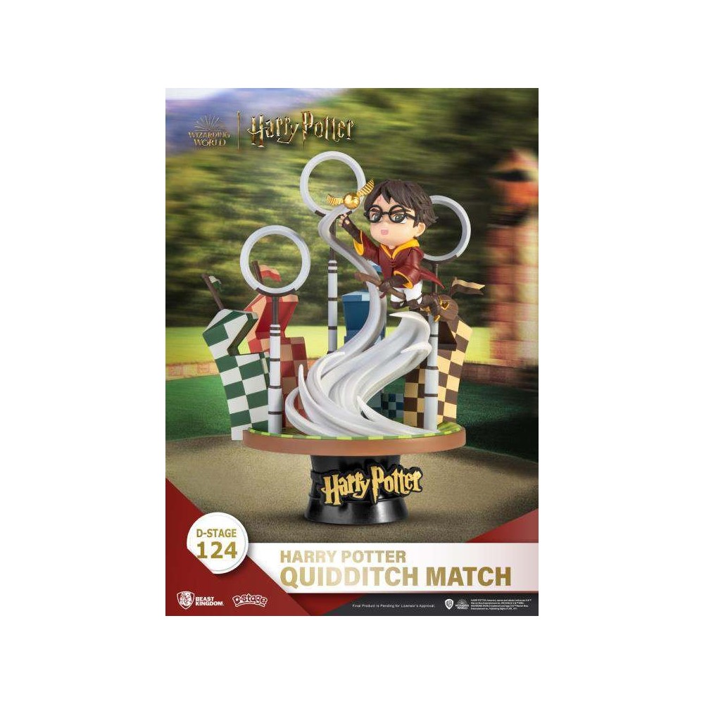 D-STAGE 124 HARRY POTTER QUIDDITCH MATCH STATUA FIGURE DIORAMA BEAST KINGDOM