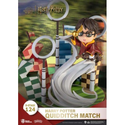 D-STAGE 124 HARRY POTTER QUIDDITCH MATCH STATUA FIGURE DIORAMA BEAST KINGDOM