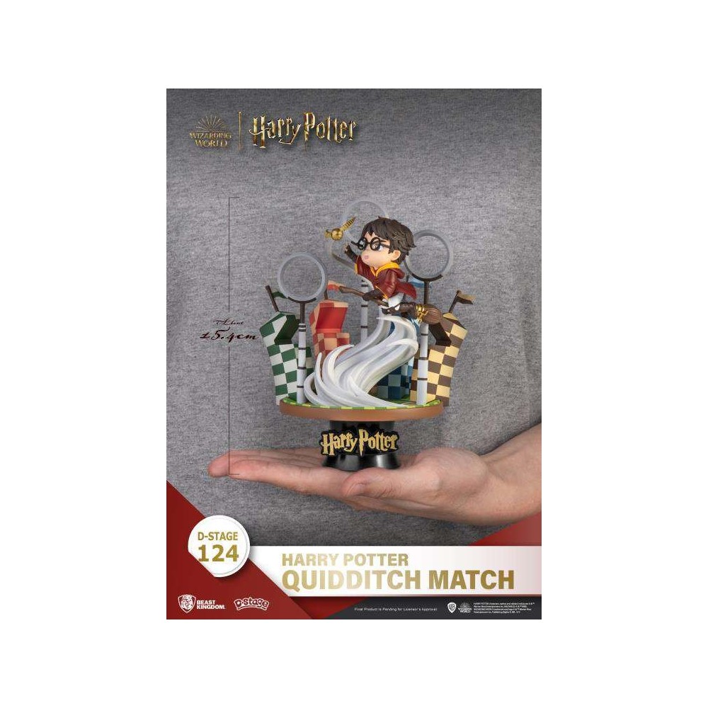 BEAST KINGDOM D-STAGE 124 HARRY POTTER QUIDDITCH MATCH DIORAMA STATUE FIGURE