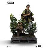 IRON STUDIOS STAR WARS EPISODE VI LEIA AND WICKET ART SCALE 1/10 RESIN STATUE FIGURE