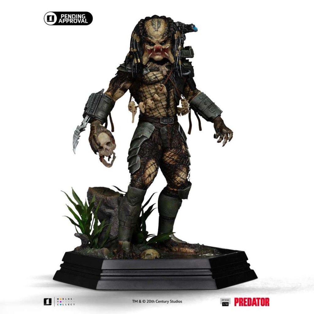 PREDATOR JUNGLE PREDATOR ART SCALE 1/10 STATUA FIGURE IRON STUDIOS