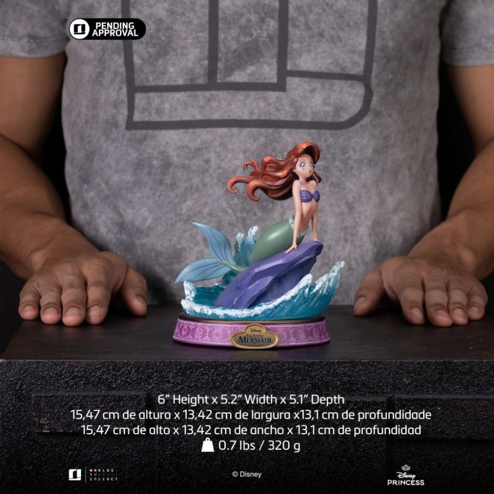 IRON STUDIOS DISNEY'S ANIME PRINCESS ARIEL PVC STATUE FIGURE